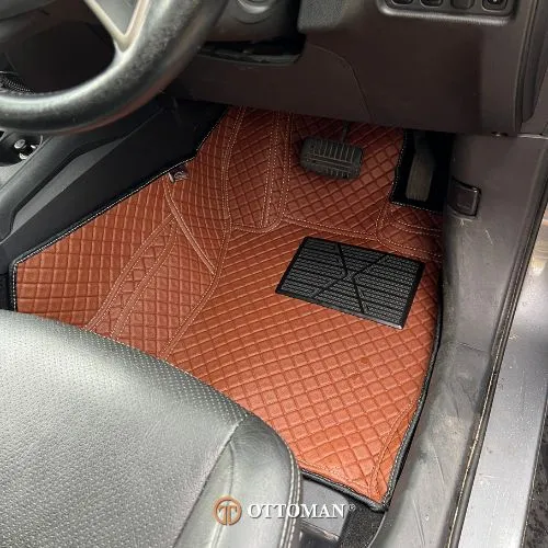 Mitsubishi Asx with Porsche Orange Ottoman 3D car mats