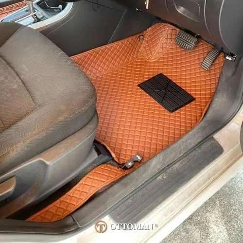 Proton Preve with Porsche Orange Ottoman 3D car mats