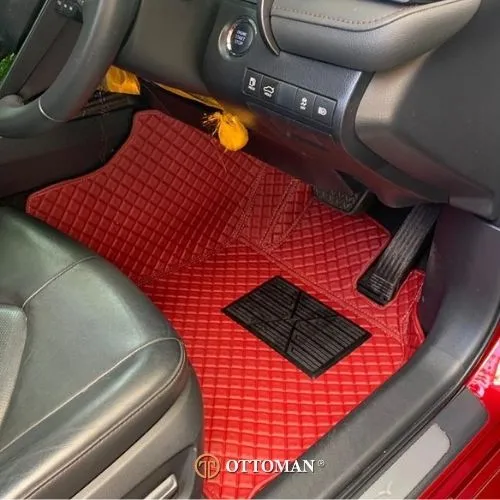 Toyota Camry with Red Ottoman 3D car mats